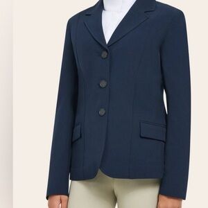 RJ Classics Xtreme Navy Riding Equestrian Show Competition Coat